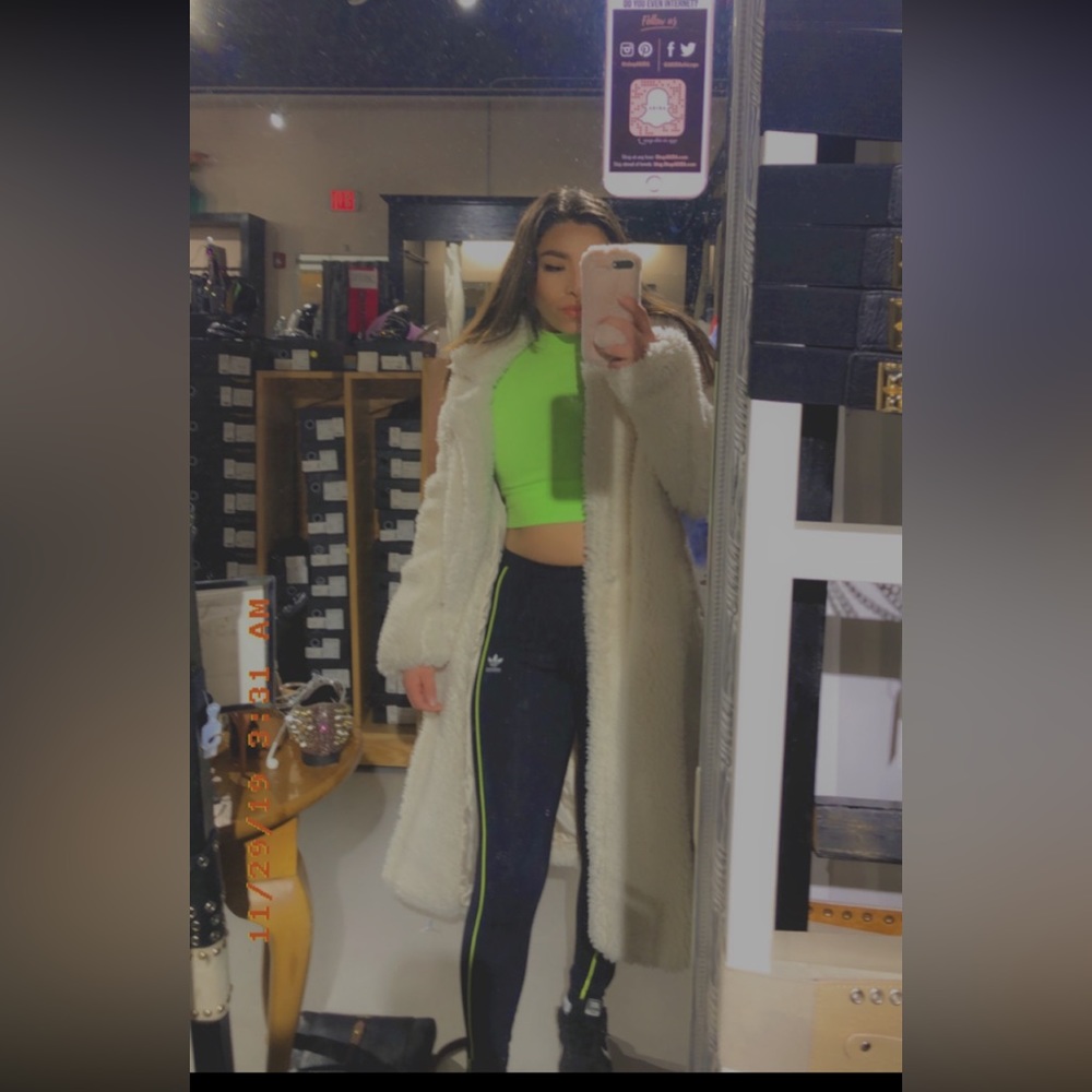 Azalea Wang oversized coat